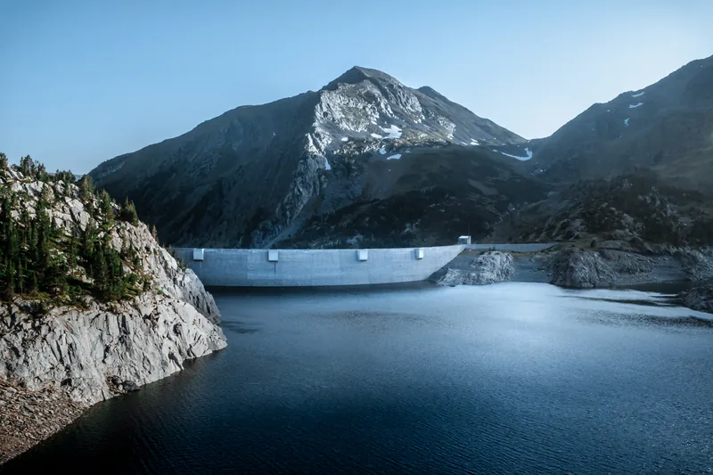 Reportage sur le barrage du Lanoux pour EDF